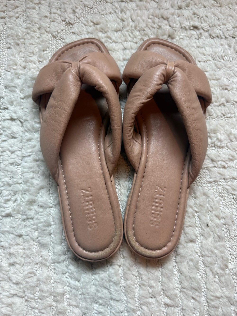 Schutz sandals tan size 9